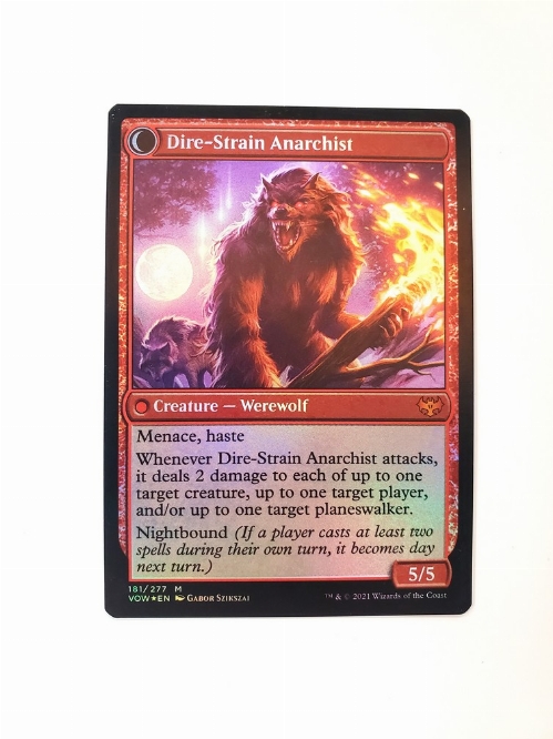 Volatile Arsonist // Dire-Strain Anarchist (Foil)