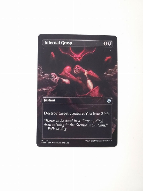 Infernal Grasp (Borderless)