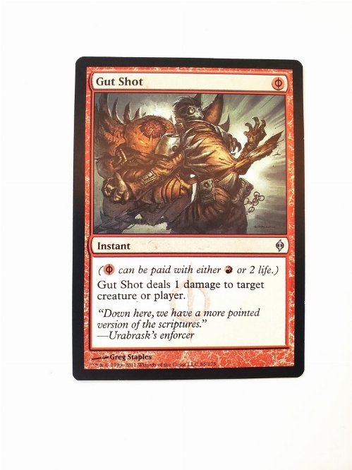 Gut Shot