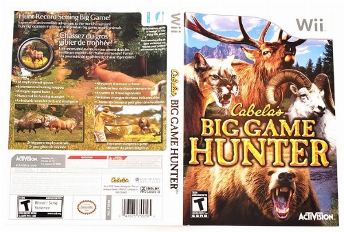 Cabela's Big Game Hunter 2008 (B)