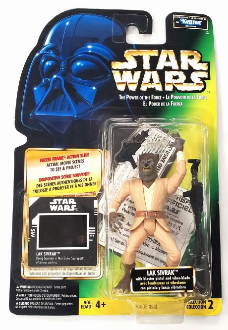 Star Wars: The Power of the Force - Lav Sivrak with Blaster Pistol & Vibro-Blade (NEW)