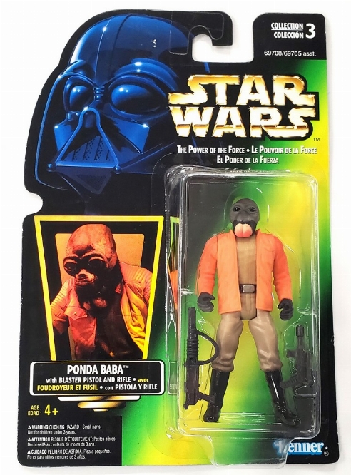 Star Wars: The Power of the Force - Ponda Baba with Blaster Pistol & Rifle (NEW)