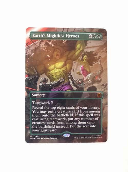 Earth's Mightiest Heroes (Borderless)