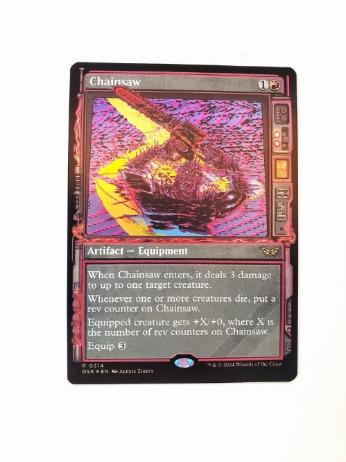 Chainsaw (Showcase) (Foil)