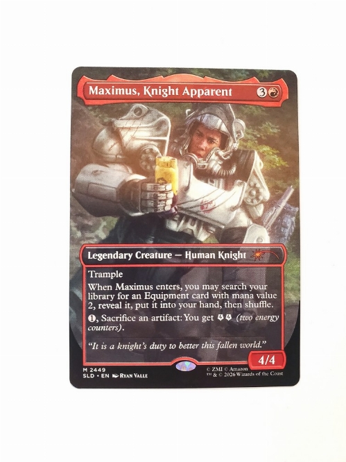 Maximus, Knight Apparent