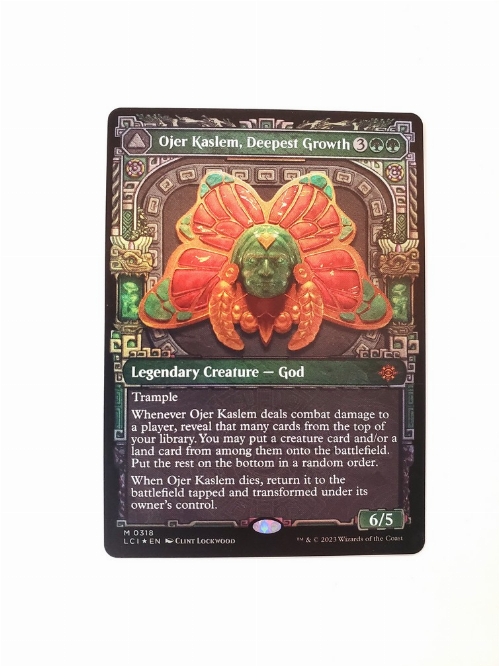 Ojer Kaslem, Deepest Growth // Temple of Cultivation (Showcase) (Foil)