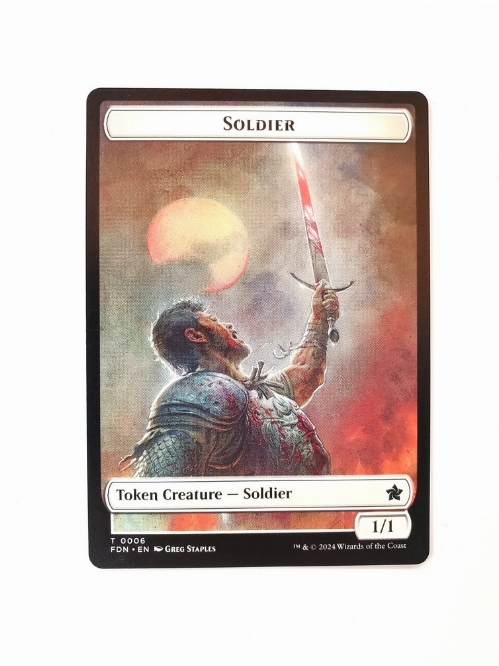 Soldier // Faerie - Double-Sided Token