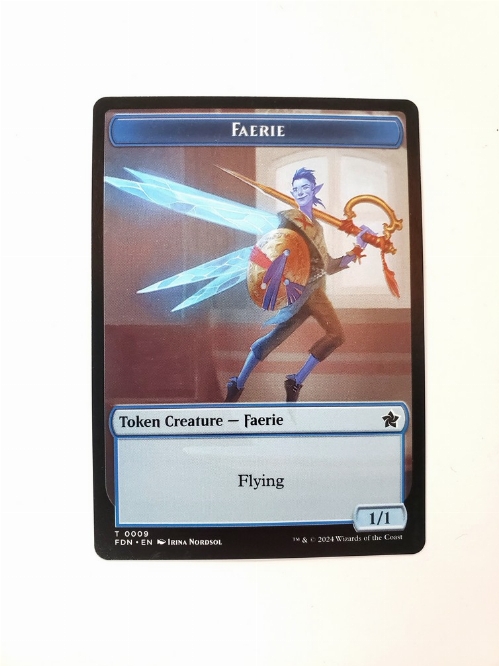 Soldier // Faerie - Double-Sided Token