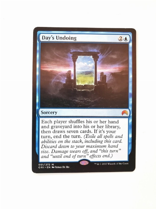 Day's Undoing