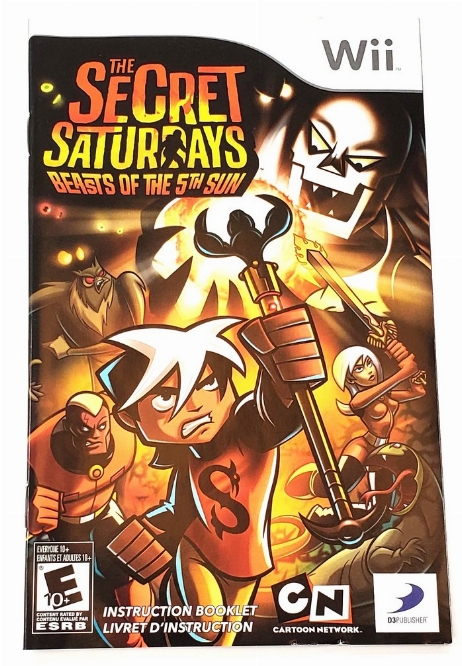 Secret Saturdays: Beasts of the 5th Sun, The (I)