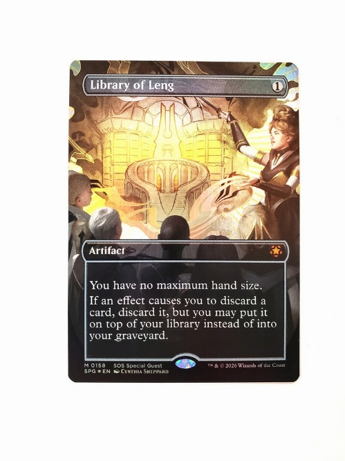Library of Leng (Borderless) (Foil)