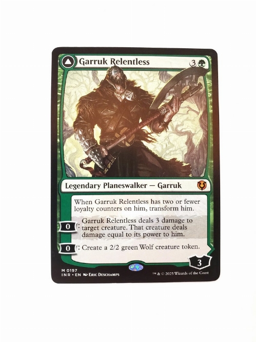 Garruk Relentless // Garruk, the Veil-Cursed