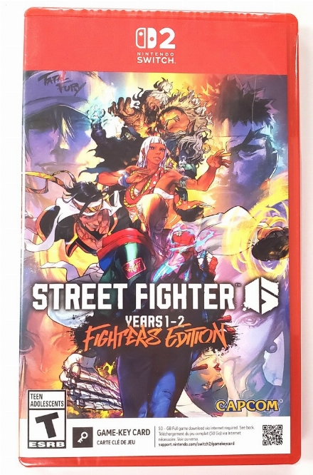 Street Fighter 6: Years 1-2 (Fighters Edition) (Game-Key Card) (NEW)