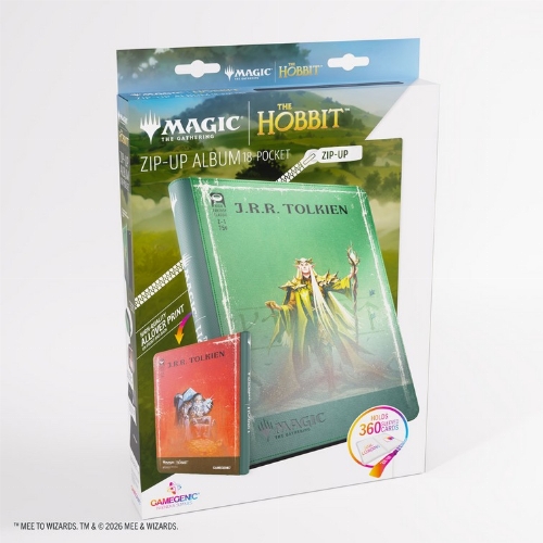 The Hobbit - Thranduil, the Elvenking / Thorin, Mountain-king Zip-Up Album 18-Pocket (NEW)