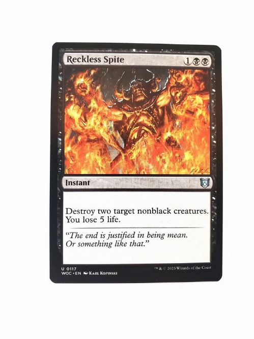 Reckless Spite