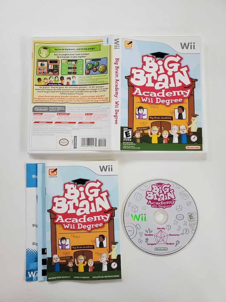 Big Brain Academy: Wii Degree (CIB)