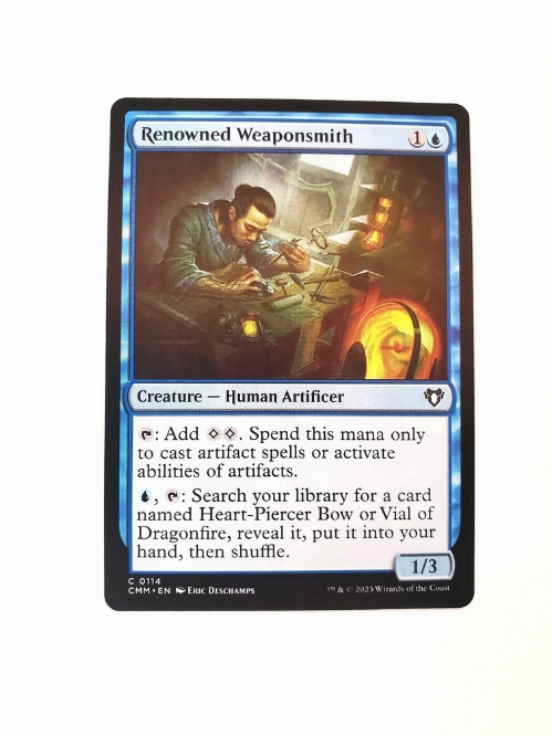 Renowned Weaponsmith