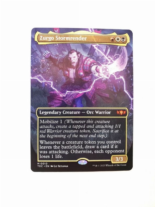Zurgo Stormrender (Borderless)