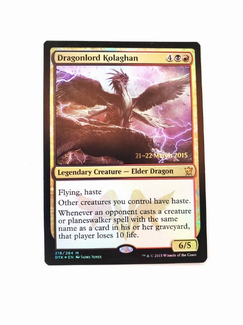 Dragonlord Kolaghan (Foil)
