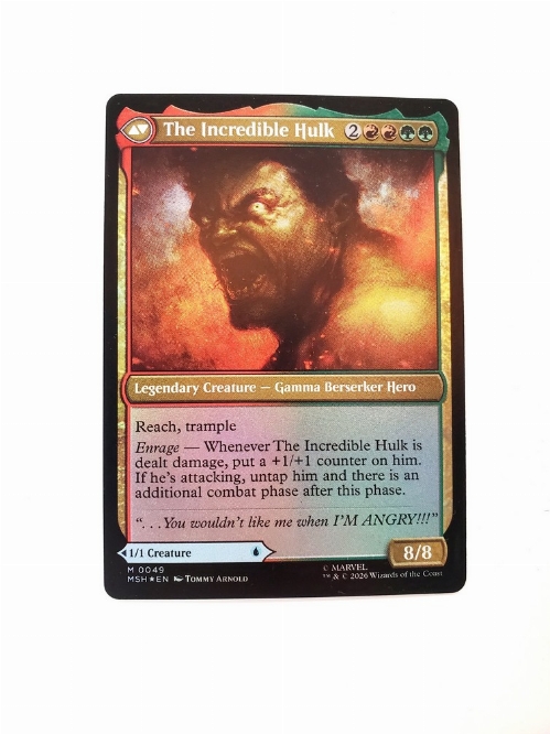 Bruce Banner // The Incredible Hulk (Foil)