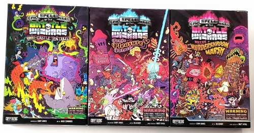 Epic Spell Wars of the Battle Wizard + Rumble at Castle Tentakill + Panic at the Pleasure Palace + Melee at the Murdershroom Marsh + Duel at Mount Sku