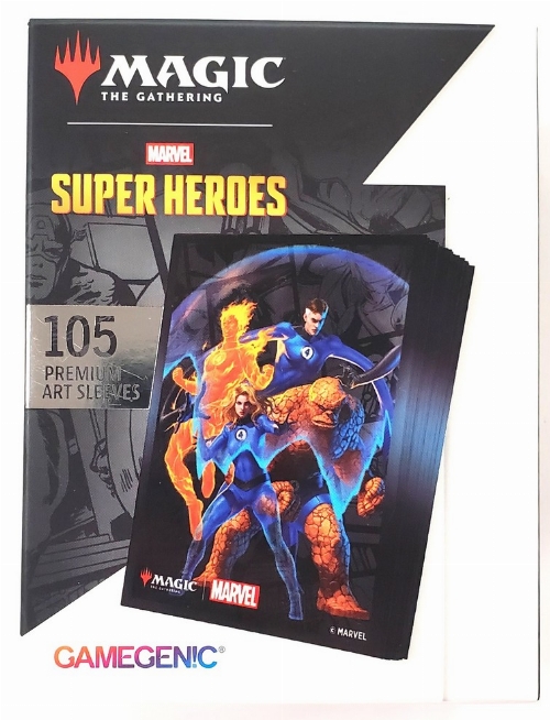 Marvel Super Heroes Premium Art Sleeves - Fantastic Four (NEW)