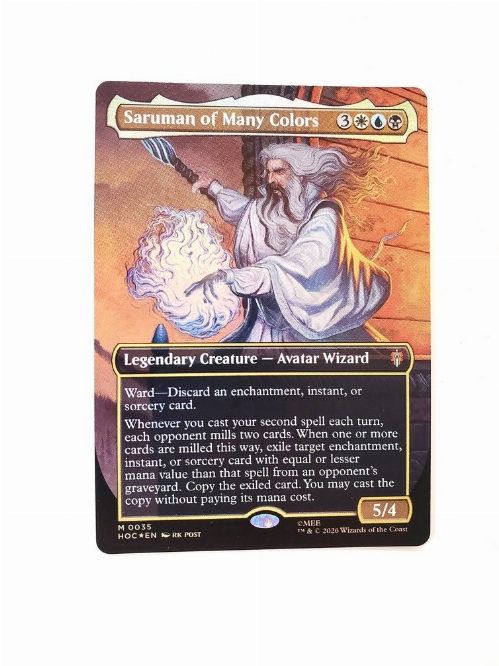 Saruman of Many Colors (Borderless) (Foil)