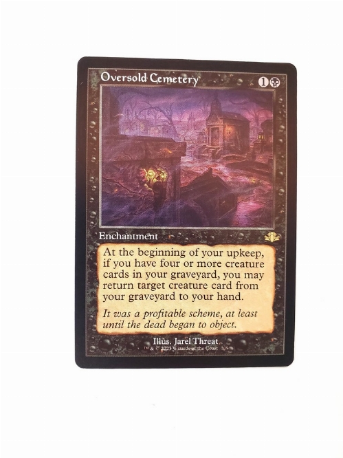 Oversold Cemetery (Retro Frame)