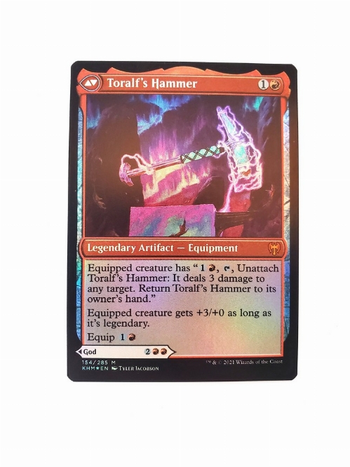 Toralf, God of Fury // Toralf's Hammer (Foil)