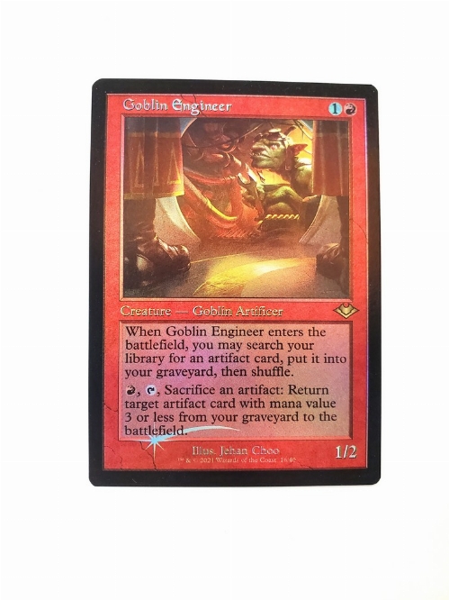 Goblin Engineer (Retro Frame) (Foil)