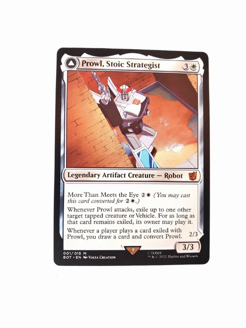 Prowl, Stoic Strategist // Prowl, Pursuit Vehicle