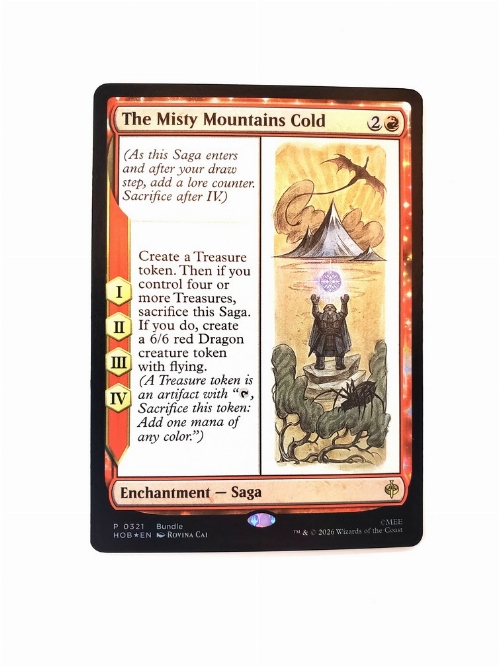The Misty Mountains Cold (Foil)