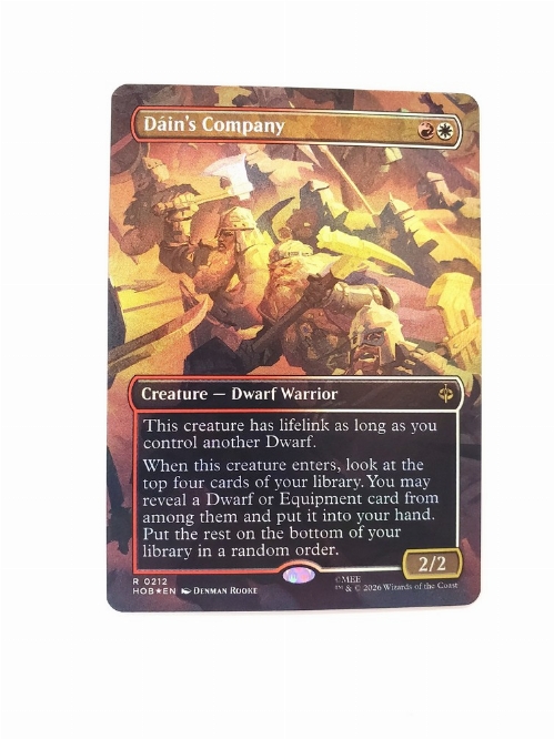 Dain's Company (Borderless) (Foil)