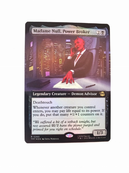 Madame Null, Power Broker (Extended Art) (Foil)