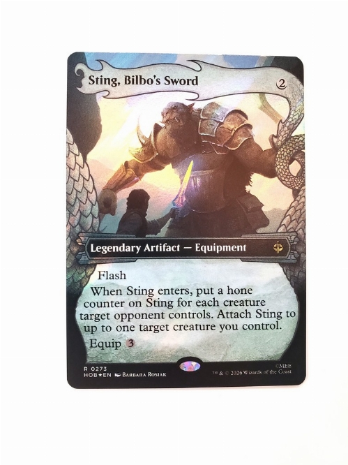 Sting, Bilbo's Sword (Showcase) (Surge Foil)