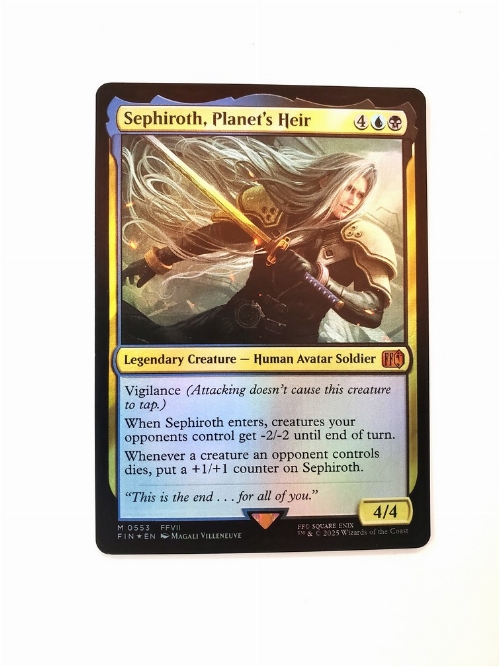 Sephiroth, Planet's Heir (Foil)
