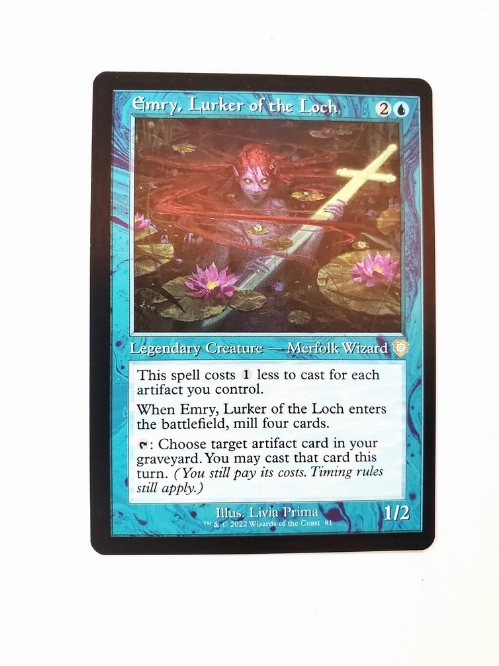 Emry, Lurker of the Loch (Retro Frame)