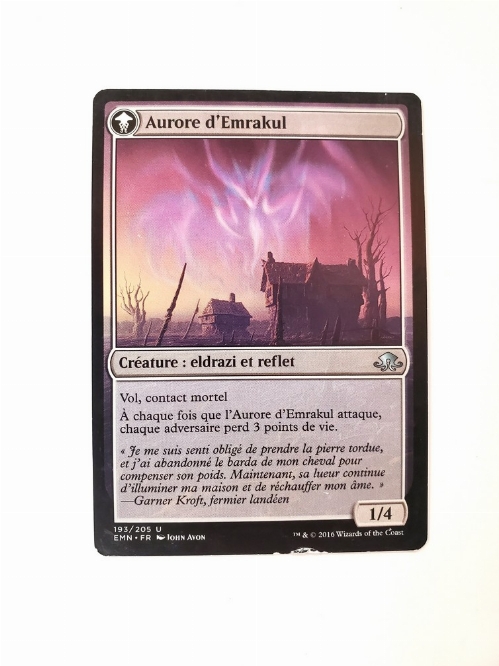 Cryptolith Fragment // Aurora of Emrakul (Francaise)