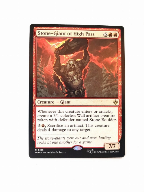 Stone-Giant of High Pass