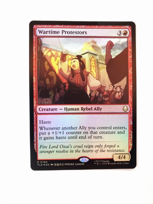 Wartime Protestors (Foil)