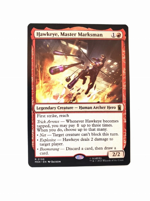 Hawkeye, Master Marksman