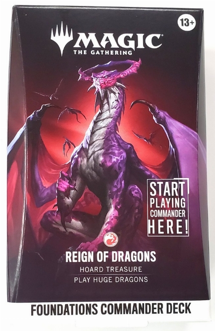 Foundations - Reign of Dragons Commander Deck (NEW)