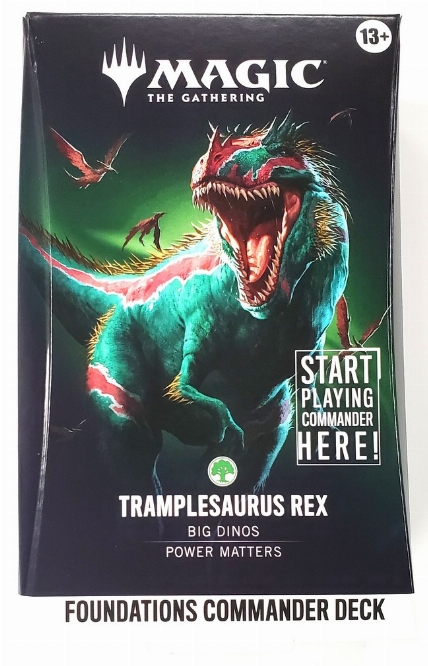 Foundations - Tramplesaurus Rex Commander Deck (NEW)