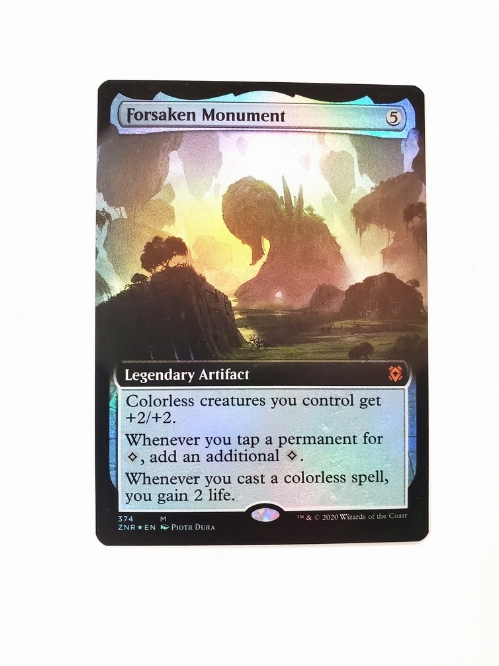 Forsaken Monument (Extended Art) (Foil)
