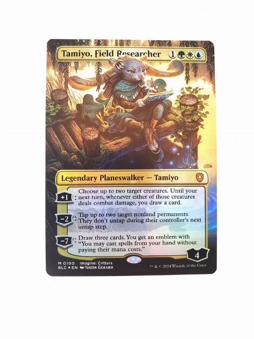 Tamiyo, Field Researcher (Borderless) (Foil)