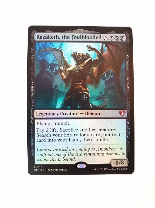 Razaketh, the Foulblooded (Foil)