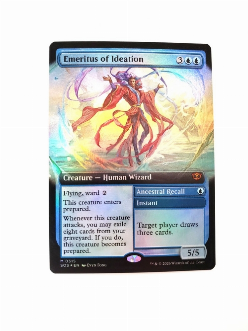 Emeritus of Ideation // Ancestrall Recall (Extended Art) (Foil)