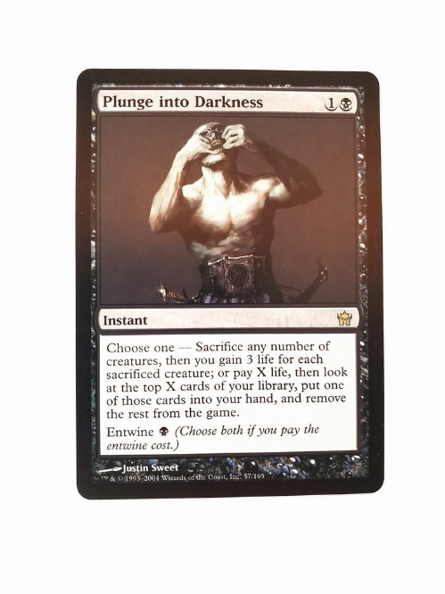 Plunge into Darkness
