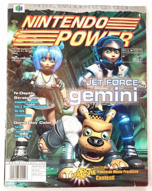 Nintendo Power (Poster Included) (Vol.124)