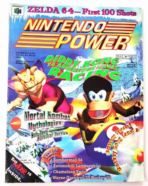 Nintendo Power (Poster Included) (Vol.103)